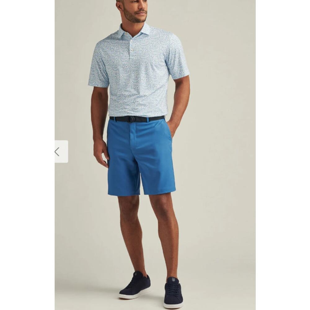 Peter Millar Salem Shorts Sailor Blue Performance Golf 32